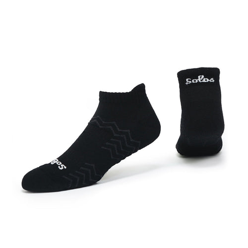 Ankle Merino Wool Golf Socks, Black