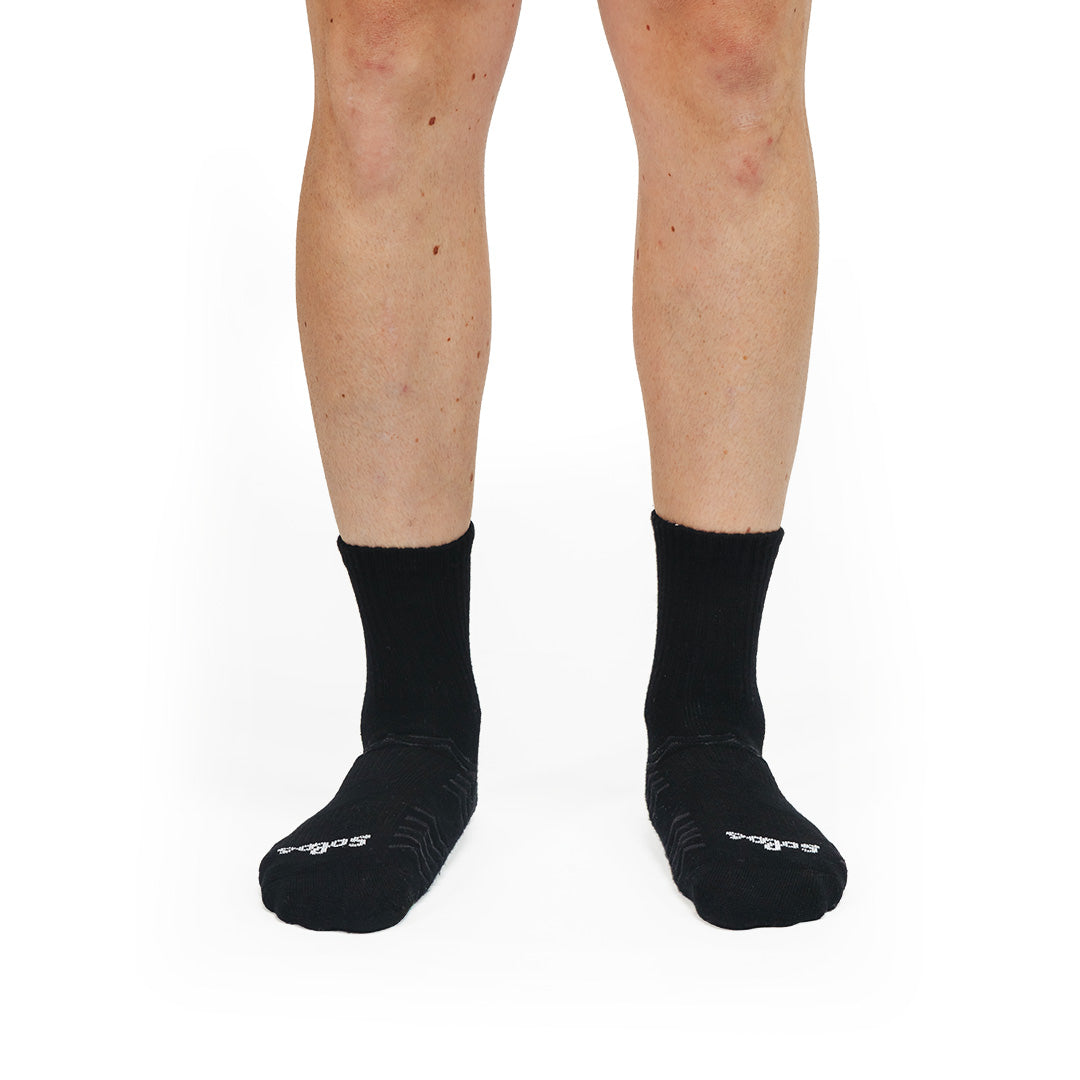 Half Crew Length Golf Socks, Natural White