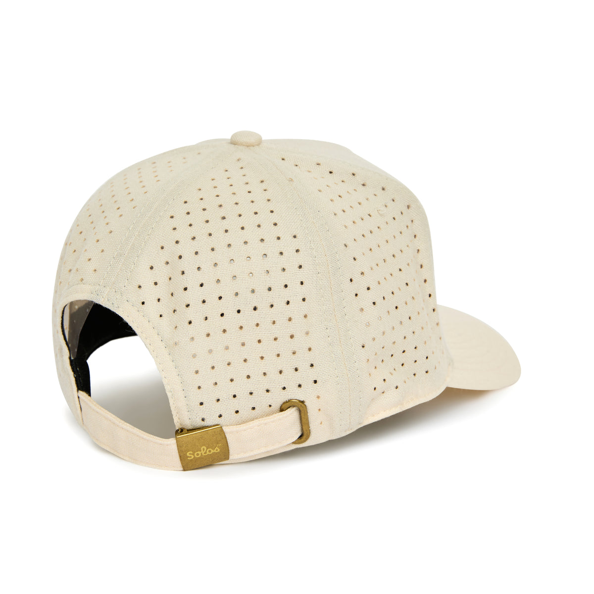 Merino Wool Golf Cap, Natural-White